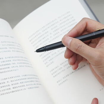 派克签字笔 圆珠笔 练字书法男女生日礼物 威雅XL经典黑金夹宝珠笔