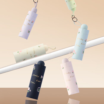 天堂 防晒晴雨伞五折 口袋伞晴雨伞遮阳防晒太阳伞 霁月白