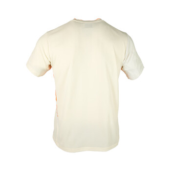 YONEX尤尼克斯羽毛球服国家队大赛球迷版运动男短袖套装10661CR乳白L