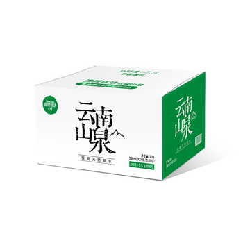 青啤优活（TSINGTAO）青啤优活张艺兴代言云南山泉358ml*24瓶 整箱装小瓶装水 弱碱性水