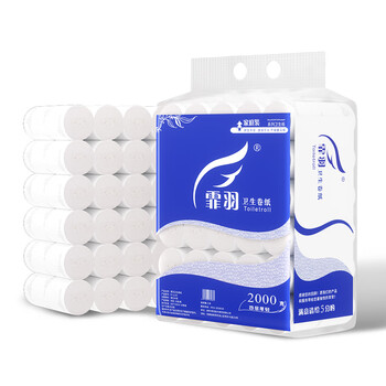 霏羽无芯卷纸4层80克*25卷厕纸家庭囤货装卫生纸手纸软卷纸巾4斤