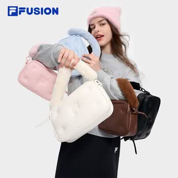 FILA FUSION斐乐潮牌情侣款挎包冬时尚休闲单肩包斜挎包