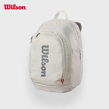 Wilson威尔胜TOUR BACKPACK 2025 OFF WHITE双肩包
