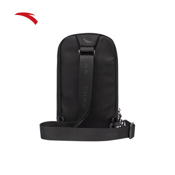 安踏胸包运动跑步运动户外单肩包轻便休闲百搭通勤耐磨骑行斜挎包