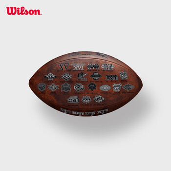 Wilson威尔胜2025年NFL超级碗(LVIX)专属复古设计标准橄榄球