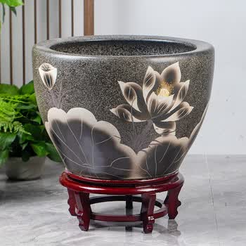 荷花大鱼缸价格报价行情- 京东