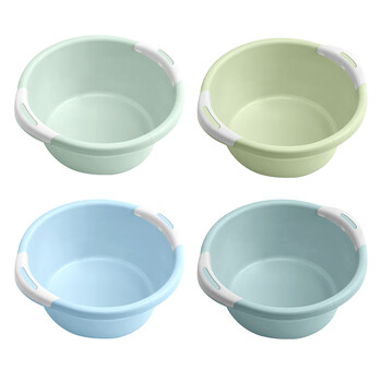 京惠思创双耳脸盆39cm单只装加厚加深洗脸盆耐摔家用泡脚塑料洗菜盆随机色 京惠思创双耳脸盆39cm单只装加厚加深洗脸盆耐摔家用泡脚塑料洗菜盆随机色