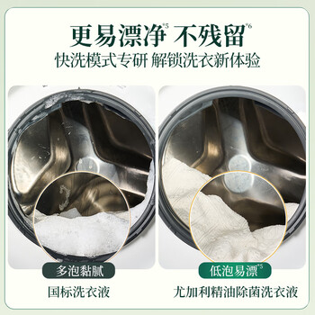 蔬果园尤加利除菌快洗洗衣液6斤除真菌除螨祛味持久留香15分钟快洗洁净 蔬果园尤加利除菌快洗洗衣液6斤除真菌除螨祛味持久留香15分钟快洗洁净