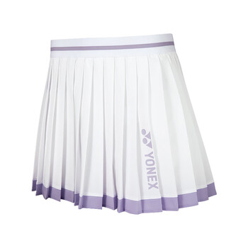 尤尼克斯（YONEX）网球服时尚专业百褶显瘦百搭网球短裙裤220145TCR白L