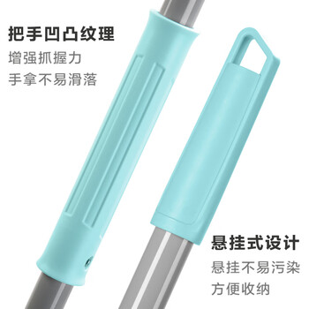 茶花 拖把家用一拖净拖布地拖墩布免手洗旋转自拧水吸水懒人拖把