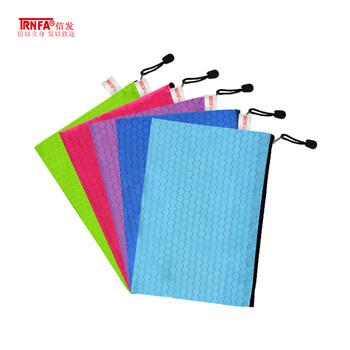 信发 TRNFA TN-2001-A5(五色) 足球纹文件袋/拉链收纳袋 5个装防水拉边袋/彩色资料袋办公文具包 信发 TRNFA TN-2001-A5(五色) 足球纹文件袋/拉链收纳袋 5个装防水拉边袋/彩色资料袋办公文具包