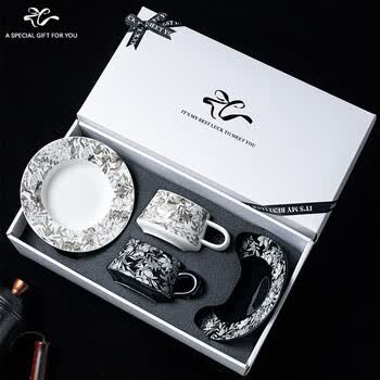 TEOTM2025新款新婚礼物结婚礼物乔迁之喜咖啡杯套装闺蜜毕业教师节礼物