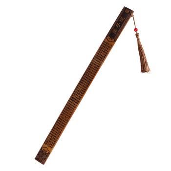 TaTanice【全网低价】戒尺教鞭藤条学校教室家规文具送老师同学老外竹木阴刻弟子规