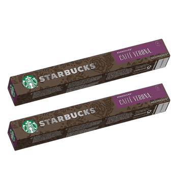 星巴克Nespresso浓遇胶囊咖啡 佛罗娜*2 瑞士进口 黑咖啡10粒装*2