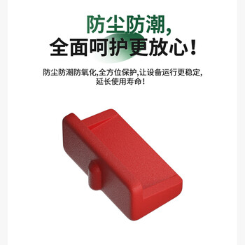 科乐浦（KELEPU）USB防尘塞 USB封口塞 usb口堵头 笔记本电脑USB防尘盖 可拆卸硅胶防尘塞（10个装）黑色