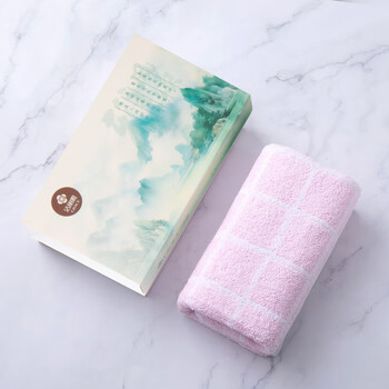 洁丽雅(Grace)抗菌毛巾纯棉色织格子擦脸巾舒适柔软毛巾国风礼盒单条装 红色 洁丽雅(Grace)抗菌毛巾纯棉色织格子擦脸巾舒适柔软毛巾国风礼盒单条装 红色