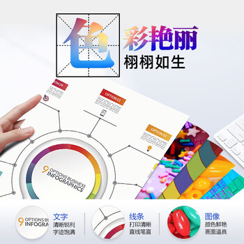 V4INK适用惠普8120打印机墨盒带芯片 925xl墨盒黄色hp officejet pro 8120打印机墨盒925墨水8130 8123 8133 8135e