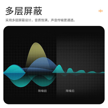 也仁卡侬公转双莲花音频线 1拖2左右声道直播麦克风话筒线声卡调音台音箱平衡连接线 3米 YR-YP90