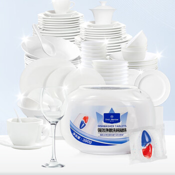 1号会员店 OM四合一洗碗凝珠 强效净澈 30颗 多效合一洗碗机洗涤剂洗碗粉块