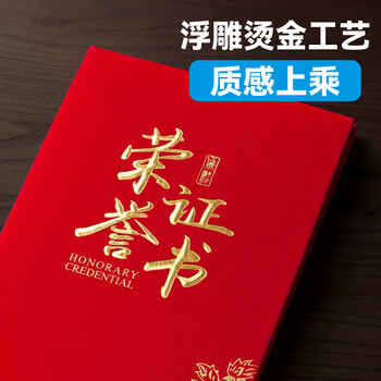 DSB【全网低价】8K/10本装绒面牡丹花款荣誉证书可定制获奖证书颁奖奖状外壳 【附20张内芯】050812 DSB【全网低价】8K/10本装绒面牡丹花款荣誉证书可定制获奖证书颁奖奖状外壳 【附20张内芯】050812