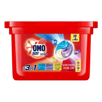奥妙（OMO）【超值装】三合一怡神薰衣草洗衣凝珠231G+洗洁精柠檬去油480G*2
