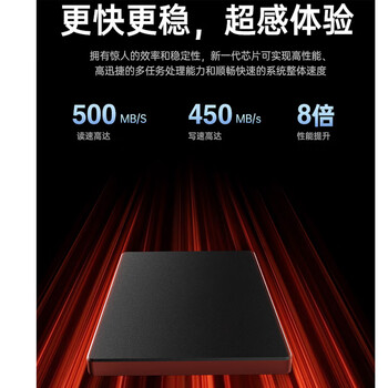 JUN CAI固态硬盘SATA3.0 台式机笔记本电脑通用2.5寸SSD SATA3.0 固态硬盘 256G