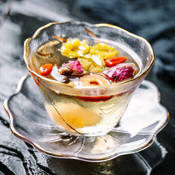 桂圆红枣枸杞茶玫瑰花茶菊花茶胎菊五宝养生组合花茶泡水喝的饮品男女