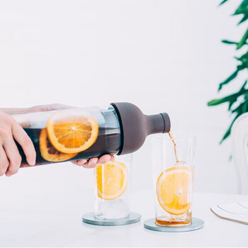 HARIO冷萃壶耐热玻璃咖啡冷泡壶带滤网咖啡壶夏季咖啡冷萃壶