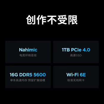 联想（Lenovo）拯救者Y9000P图形渲染笔记本电脑（I9-14900HX 64G 4T SSD RTX4090 2.5K屏）定制