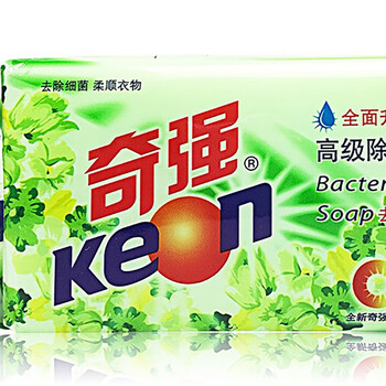 奇强（keon）高级去污皂 手工透明肥皂 218g*3块