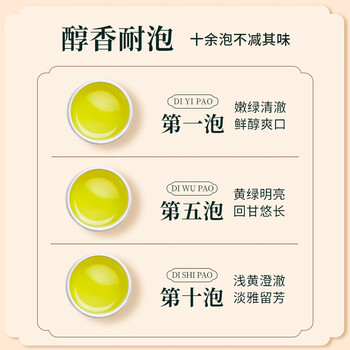 福东顺特级龙井绿茶明前新茶嫩芽高档茶叶礼盒180g送礼送长辈佳品