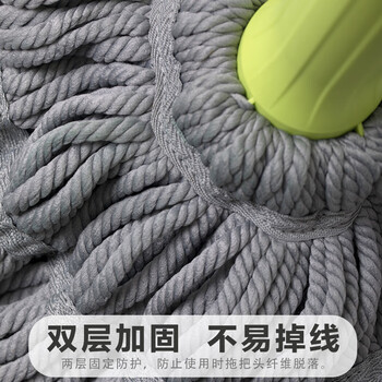 茶花 拖把家用一拖净拖布地拖墩布免手洗旋转自拧水吸水懒人拖把