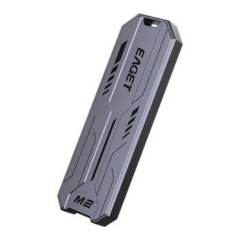 忆捷（EAGET）HM05 移动固态硬盘2TB Type-C USB3.2  115.2*36.5*11mm（单位：个）灰色