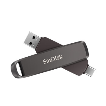 闪迪（SanDisk）1TB USB3.2 Type-C 双接口 DDE1高速固态U盘 读1000MB/s 写900MB/s 兼容手机电脑大容量金属优盘