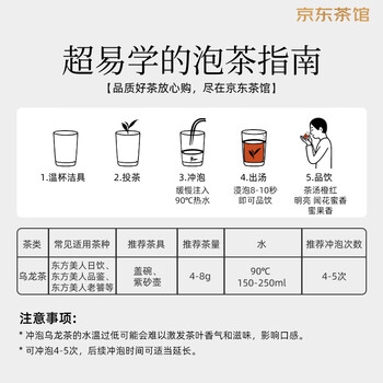 炭纪（teagraphy）乌龙茶日饮级东方美人台湾原装罐装50g茶叶自己喝送礼