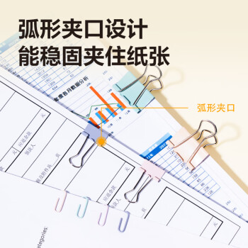 得力(deli)三合一组合套装（19mm小号票夹35枚 32mm中号票夹10枚 29mm回形针240枚）/盒 78552