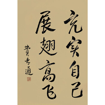 著名社会学家 费孝通《展翅高飞》