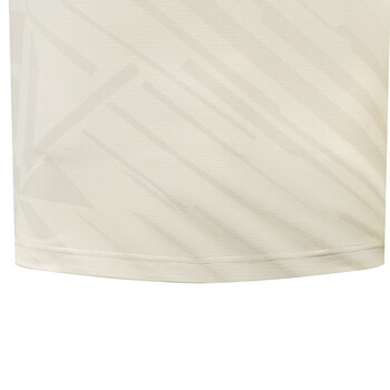 YONEX尤尼克斯羽毛球服国家队大赛球迷版运动男短袖套装10661CR乳白L