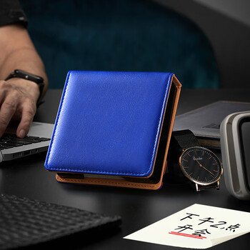 嘉然恒 商务皮质便签盒办公桌多功能收纳盒可撕便签纸小本子便利贴留言百事贴纸条 蓝色 嘉然恒 商务皮质便签盒办公桌多功能收纳盒可撕便签纸小本子便利贴留言百事贴纸条 蓝色