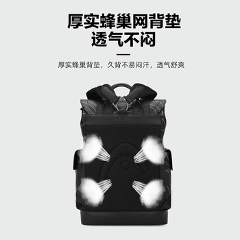 海德（HEAD）头层牛皮双肩包男士15.6英寸通勤电脑包大容量背包女圣诞节礼物