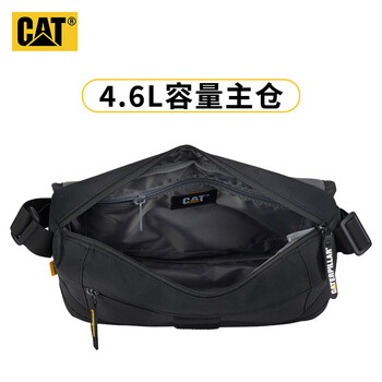 卡特(CAT)斜挎包单肩包轻便邮差包休闲挎包11英寸iPad包潮翻盖大容蓝84512 卡特(CAT)斜挎包单肩包轻便邮差包休闲挎包11英寸iPad包潮翻盖大容蓝84512