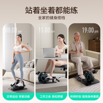 麦瑞克椭圆机迷你踏步机站坐两用健身器材MR-E25B1