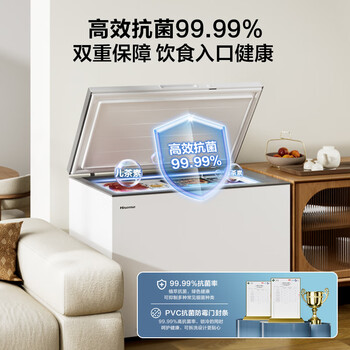 海信(Hisense)300升减霜大容量冰柜家用商用囤货冷柜 钢制内胆 冷藏冷冻转换 雪糕冰柜卧式冰箱BD/BC-300ZNUM 海信(Hisense)300升减霜大容量冰柜家用商用囤货冷柜 钢制内胆 冷藏冷冻转换 雪糕冰柜卧式冰箱BD/BC-300ZNUM