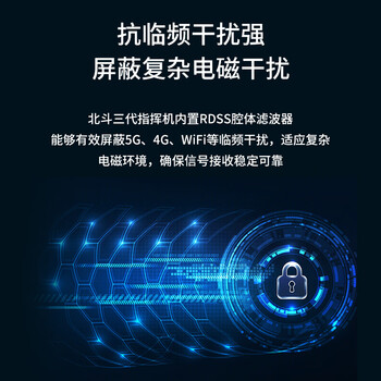 博扬（BOYANG）北斗三代指挥机抗干扰天线 抗WiFi、4/5G干扰支持S、L、L1/B1、B3外置天线配20米线 BY-BDZJH03-20