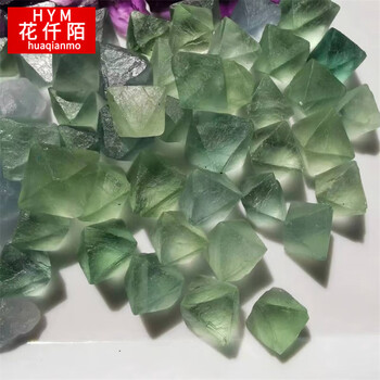 天然萤石八面体- 京东
