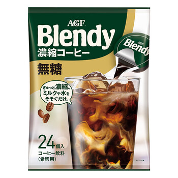 AGFBlendy【无糖】胶囊咖啡浓缩液18g*24枚 432g冷萃日本原装进口 AGFBlendy【无糖】胶囊咖啡浓缩液18g*24枚 432g冷萃日本原装进口