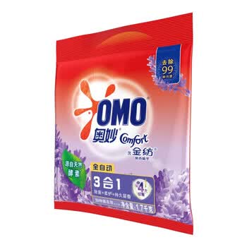奥妙（OMO） 全自动含金纺馨香精华无磷洗衣粉1700g 除菌持久留香