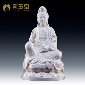 德化白瓷观音像预订订购价格- 京东