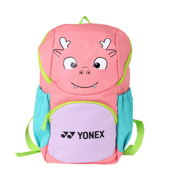 尤尼克斯（YONEX）羽毛球包青少年儿童卡通双肩背包书包BA321CR珊瑚粉