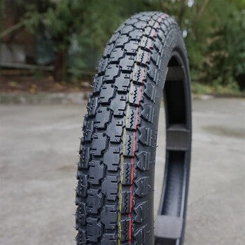 22525027517摩托车轮胎6层内外胎27517防滑花纹内外胎一套